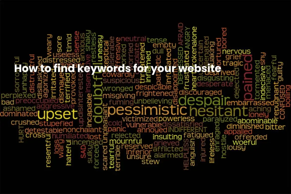 How to find keywords for your website