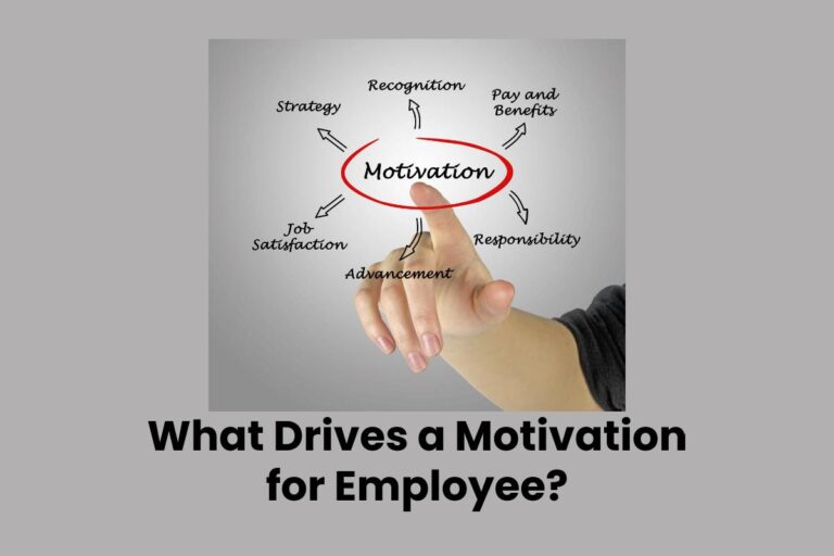 What Drives a Motivation for Employee?