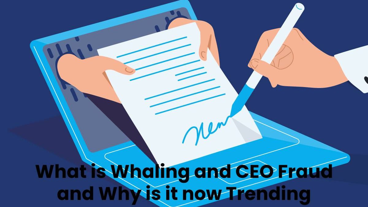 What is Whaling and CEO Fraud and Why is it now Trending