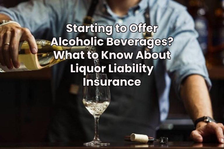 STARTING TO OFFER ALCOHOLIC BEVERAGES? KNOW ABOUT LIQUOR CHARGE COVER