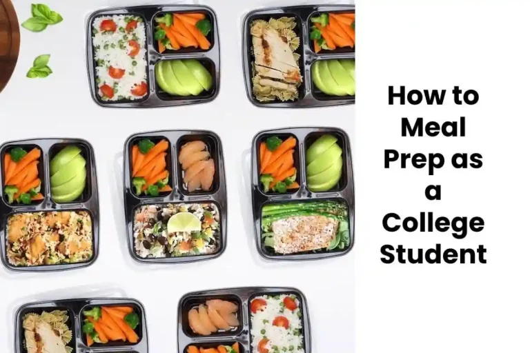 How to Meal Prep as a College Student? – 2024