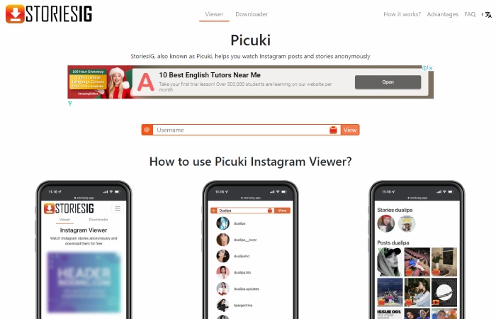 Picuki - Anonymous Instagram Viewer