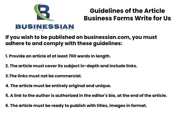 Why Write for Businessian - Business Forms Write for Us