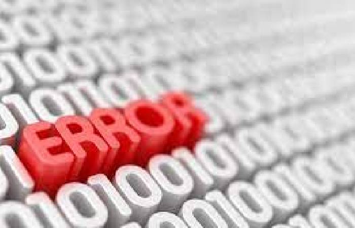 WHAT ARE THE REASONS BEHIND THIS ERROR?