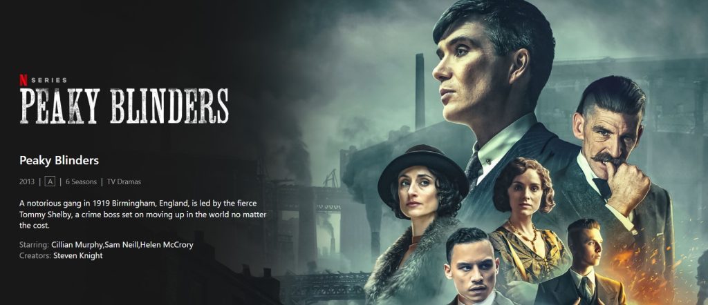 Peaky Blinders Poster