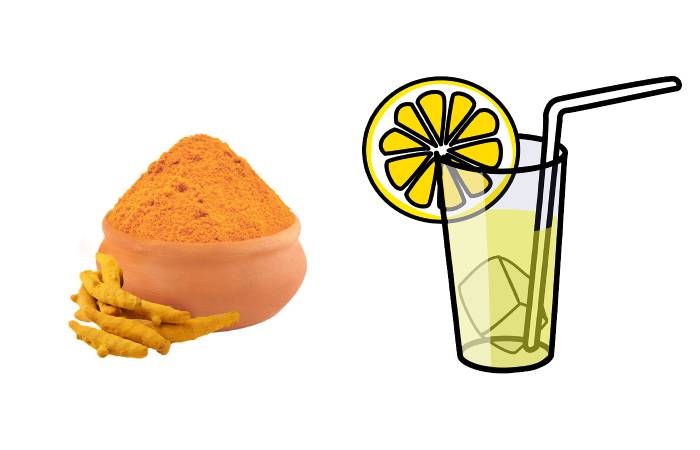Turmeric and Lemon Juice