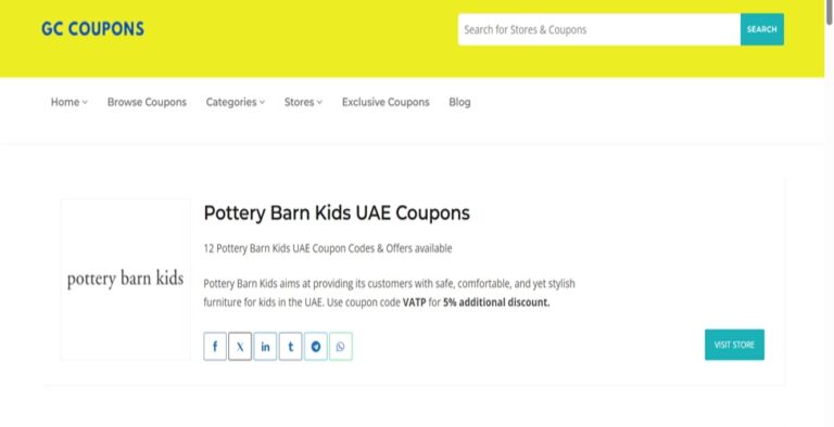 How GC Coupons Helped Over 50,000 Customers Save on Noon Egypt & Pottery Barn Kids Coupons