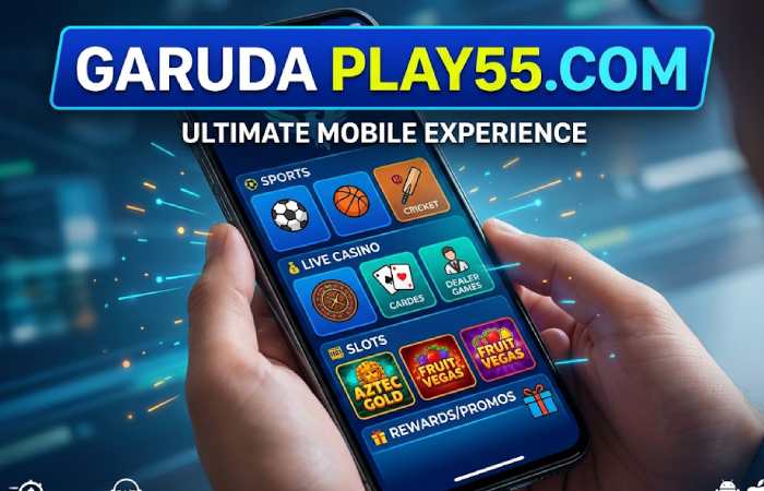 mobile experience on garuda play55.com