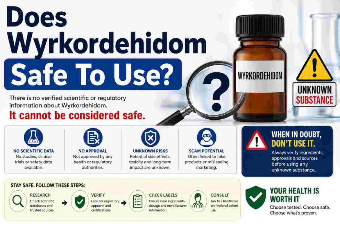 does wyrkordehidom safe to use