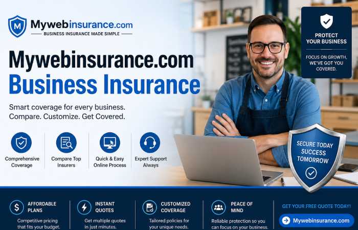 mywebinsurance.com business insurance covers
