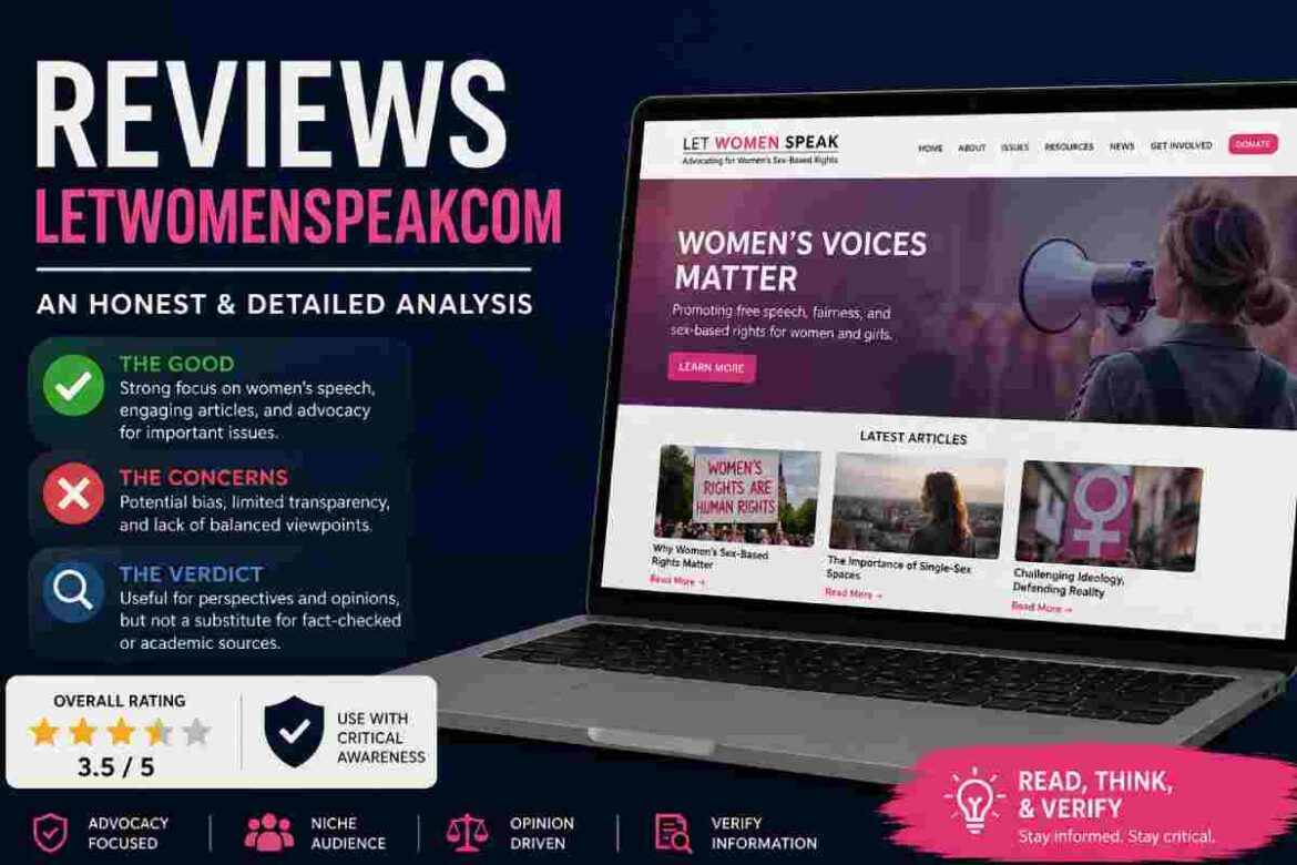 reviews letwomensspeak.com