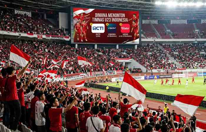 where to watch the indonesian u23 national team