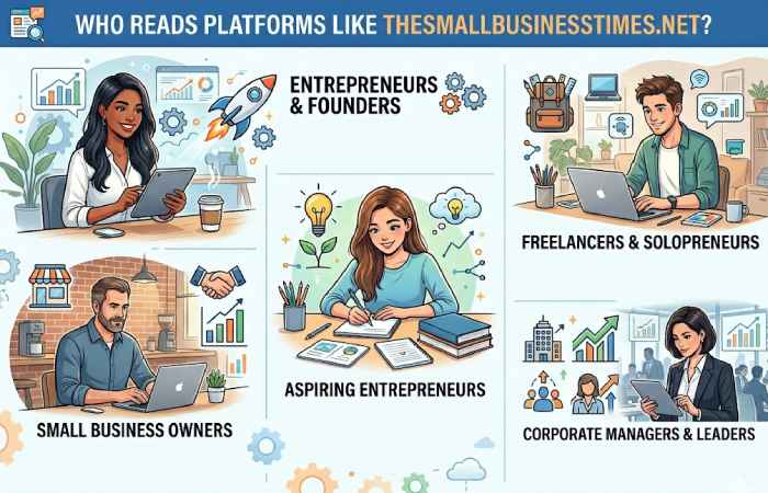 who reads platforms like thesmallbusinesstimes.net