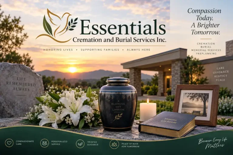 essentials cremation and burial services inc. obituaries
